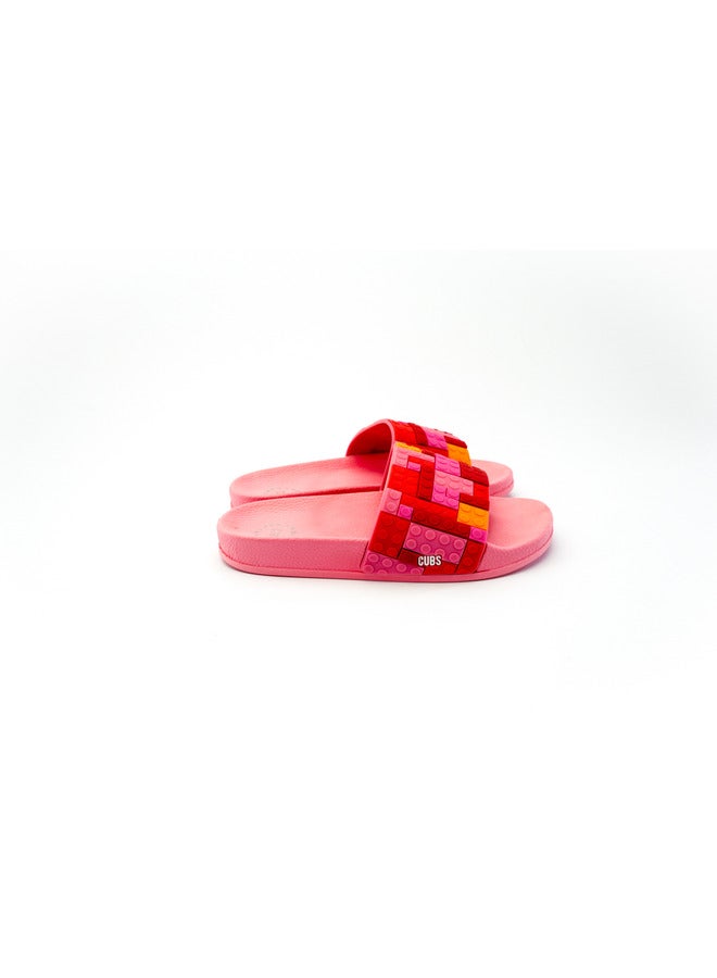 CUBS Printed Everyday Wear Eco-Friendly Pvc Slides For Girls Lightweight Easy To Wash And Anti-Slip Soles - Image 5
