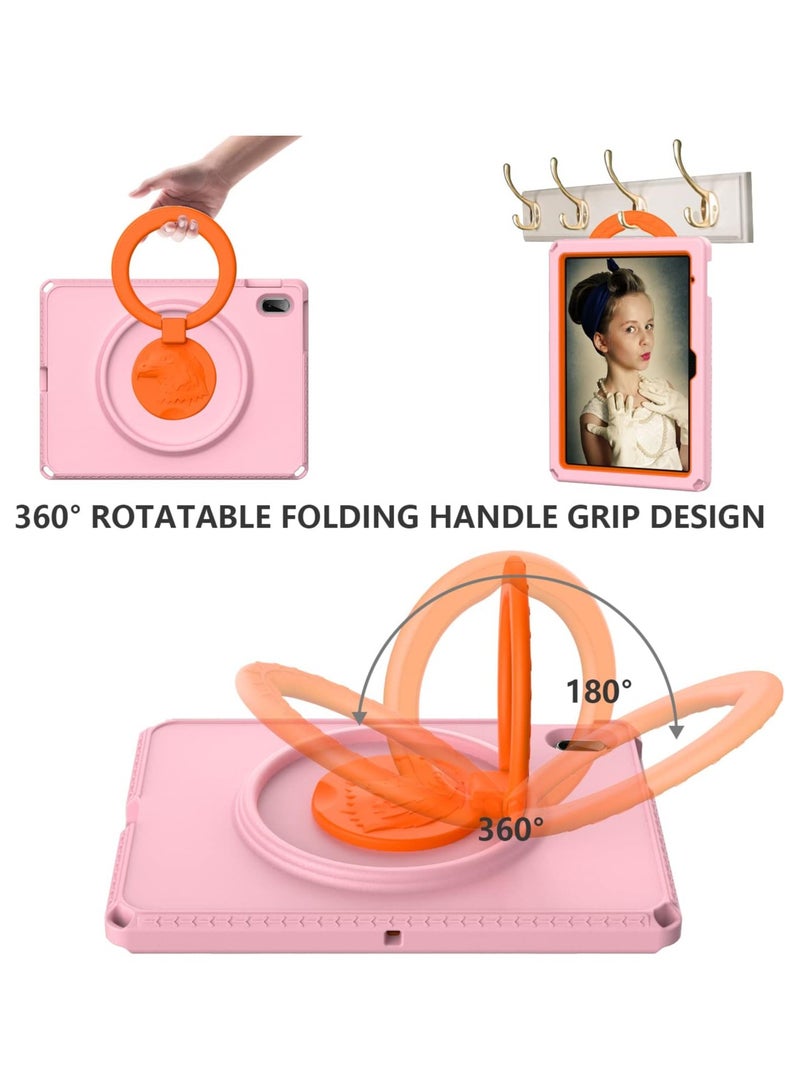 general Kids Case for iPad 10th Generation Case 2022 10.9 inch A2696 A2757 A2777, Heavy Duty Rugged Silicone Waterproof Case with Swivel Ring Stand/Shoulder Strap/Screen Protector - Image 2