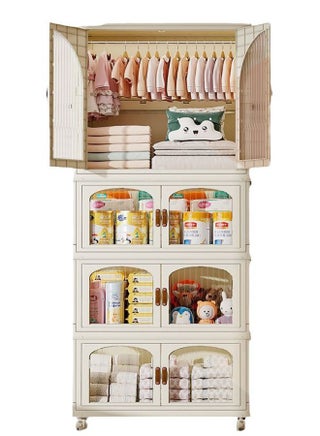 1 Hanger + 3 Tier Storage