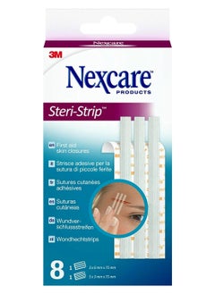 نيكس كير Nexcare ستريب ستريب لإغلاق البشرة، 8 قطع 