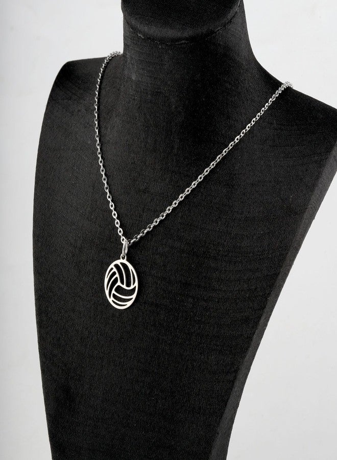 BNQL Volleyball Necklace Volleyball Gifts for Volley ball Players Gifts Pendant Necklace - Image 5