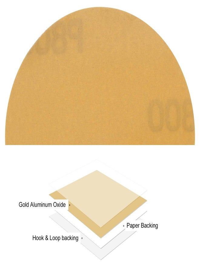 Kozelo 50pcs No Hole Sanding Discs- [ 3 Inch 800 Grit ] Round Hook and Loop Grip Sanding Pads Sandpaper for Automotive Woodworking Metal Polishing Use| Gold, Aluminum Oxide - Image 2