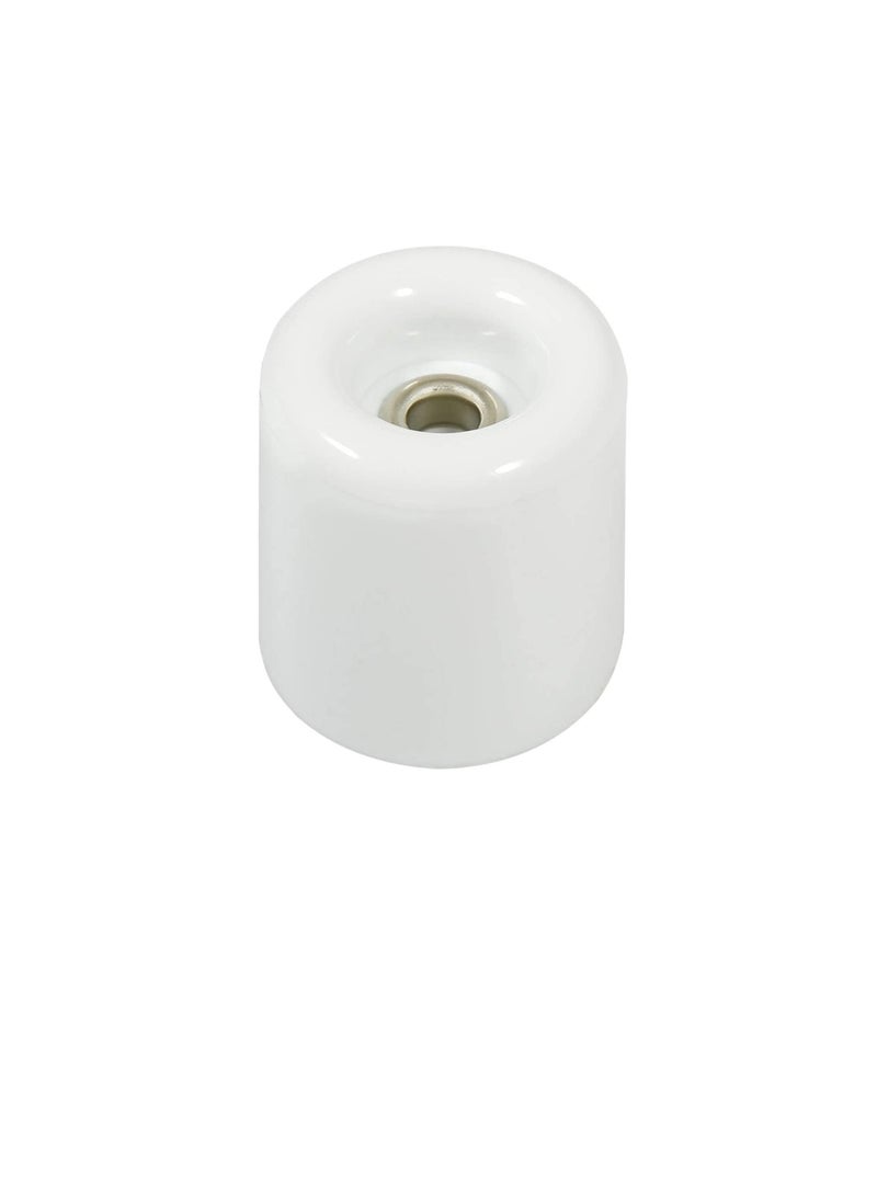 Plastic Door Stopper - White, 40 mm  - Image 1