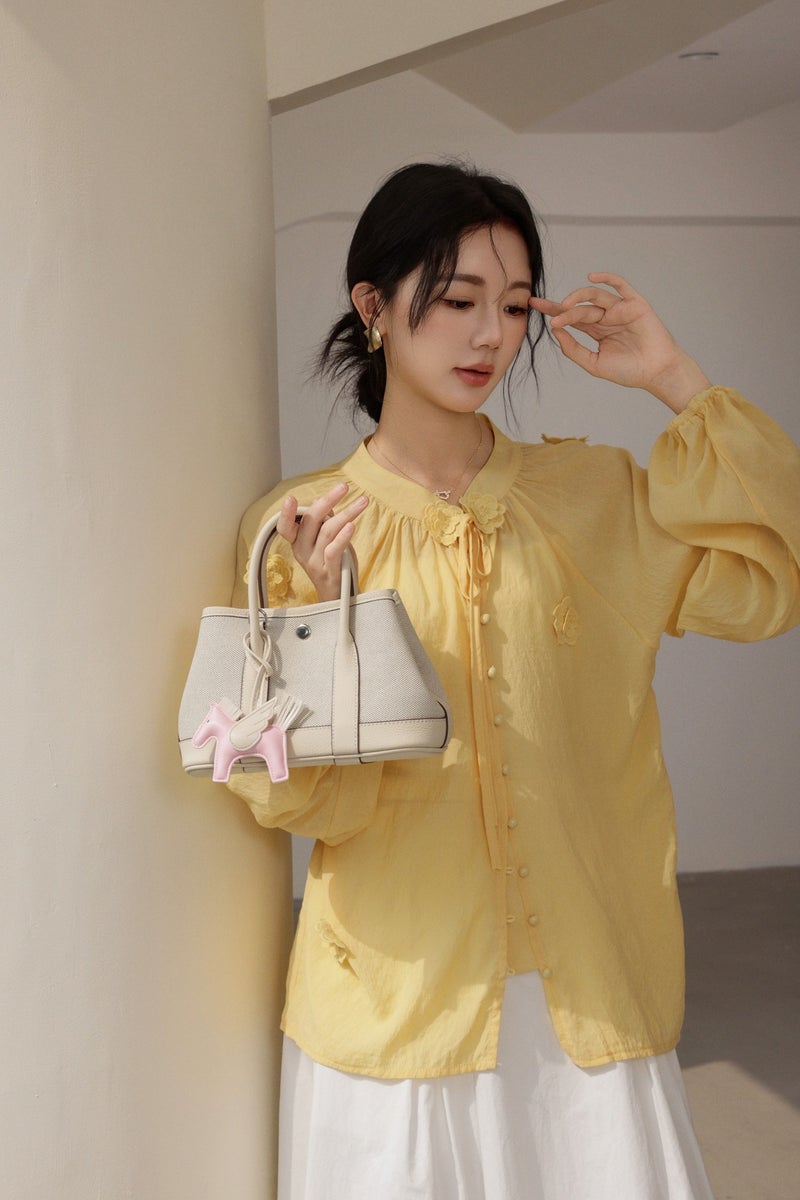 Bags For Women Contrasting Color Korean Style Genuine Leather Handbag Commuter Shoulder Garden Bag Casual Versatile Crossbody Bag - Image 1