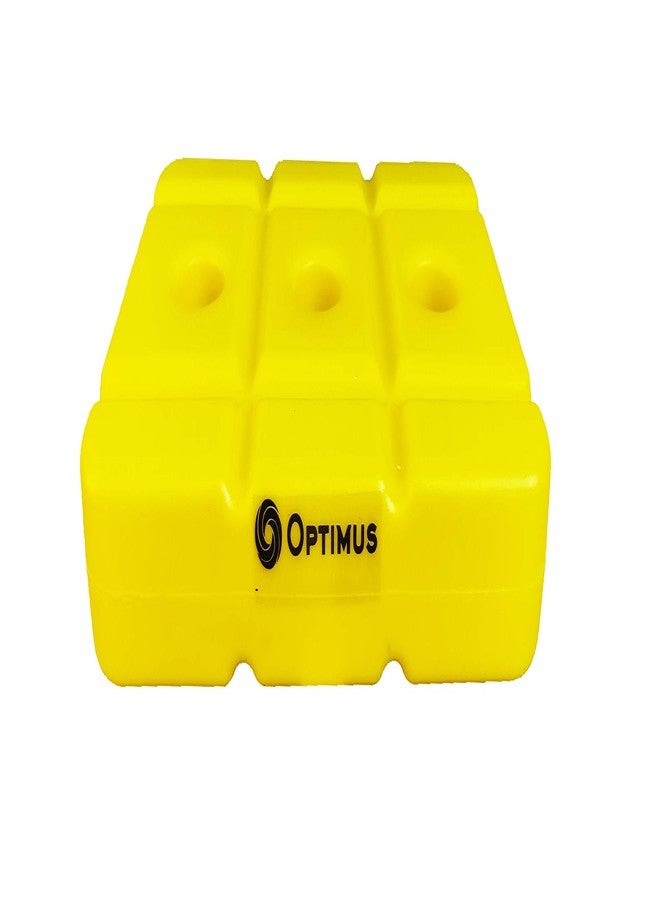 أوبتيموس مجموعة أعمدة كريكيت بلاستيكية للأطفال من أوبتيموس® (24 بوصة) - 6 أعمدة، قاعدتان، و4 حلقات - مناسبة للأطفال من عمر 5 إلى 12 سنة للعب الكريكيت بكرة التنس - Image 5