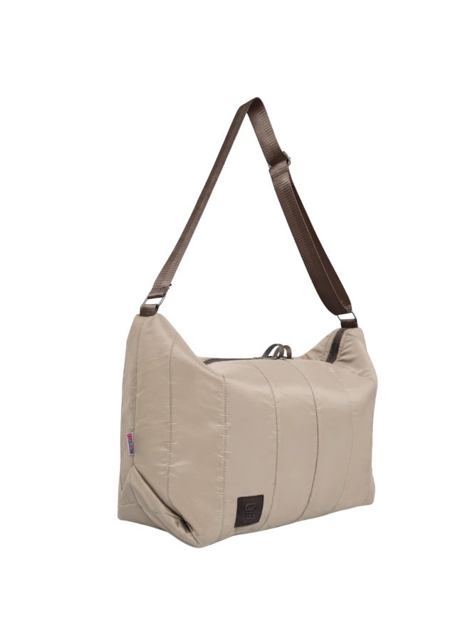B.S COLLECTION Luxury Large Tote Bag and Elegant Multi-Purpose Women’s Shoulder Bag - Beige - Image 3