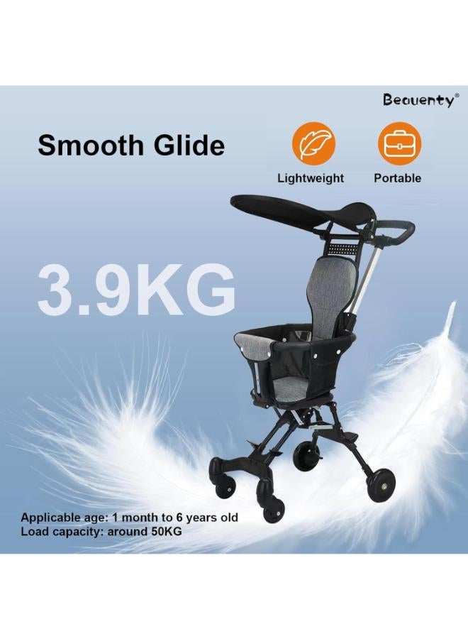 Foldable Compact Stroller, - Image 4