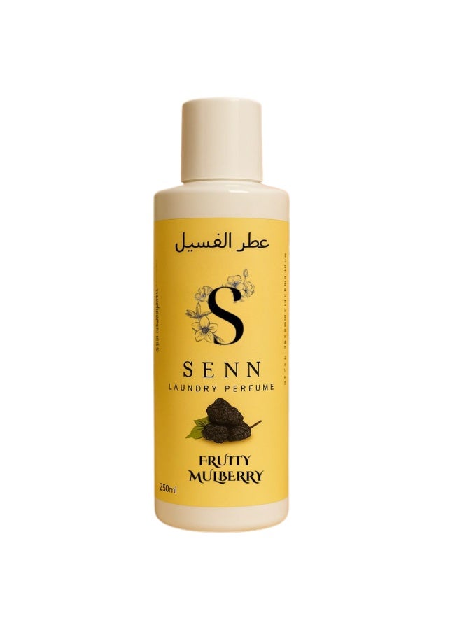 Senn Luxury Laundry Perfume – Fruity Mulberry – Softener Alternative – 250ml (Up to 50 Washes) – Super Strong, Long-Lasting Fragrance for Fresh Clothes & Home. TOP Europe product - Image 1