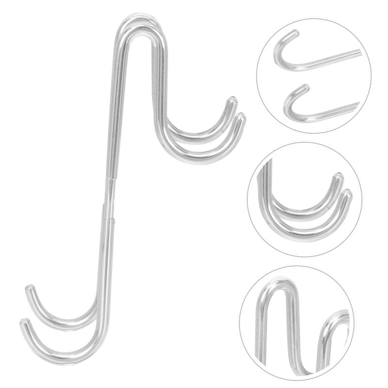 Stainless Steel Wall Mount Hooks Heavy Duty Towel Clothes Hanger Rustproof Easy Installation - Image 3