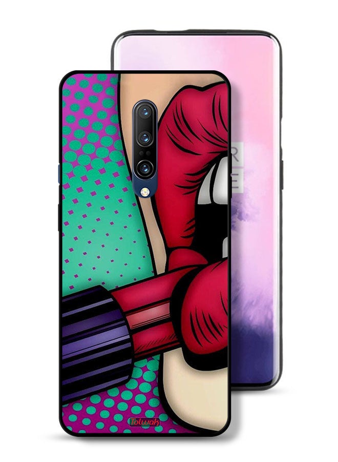 Tolwak OnePlus 7 Pro Protective Case Cover Lipstick - Image 1