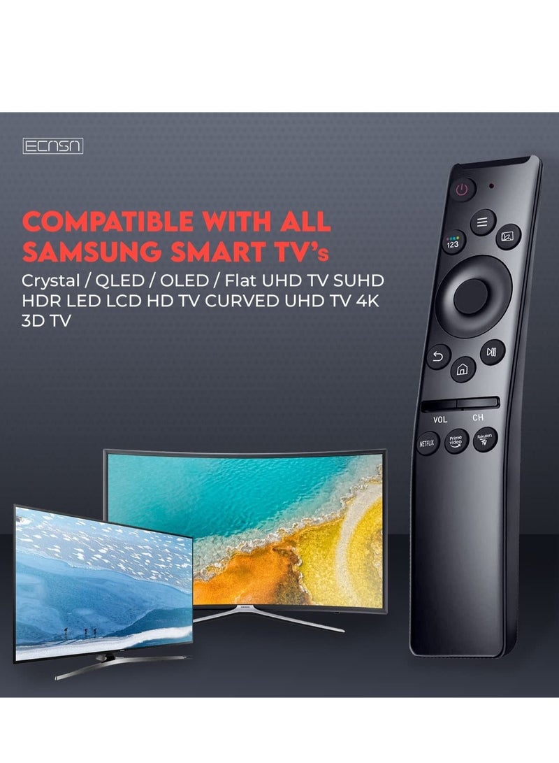 Phone Planet Universal Samsung Smart TV Remote Control fit All Samsung Smart,Remote Control Replacement for Samsung Smart TV HDTV 4K UHD Curved QLED with Netflix, Prime Video Buttons - Image 2
