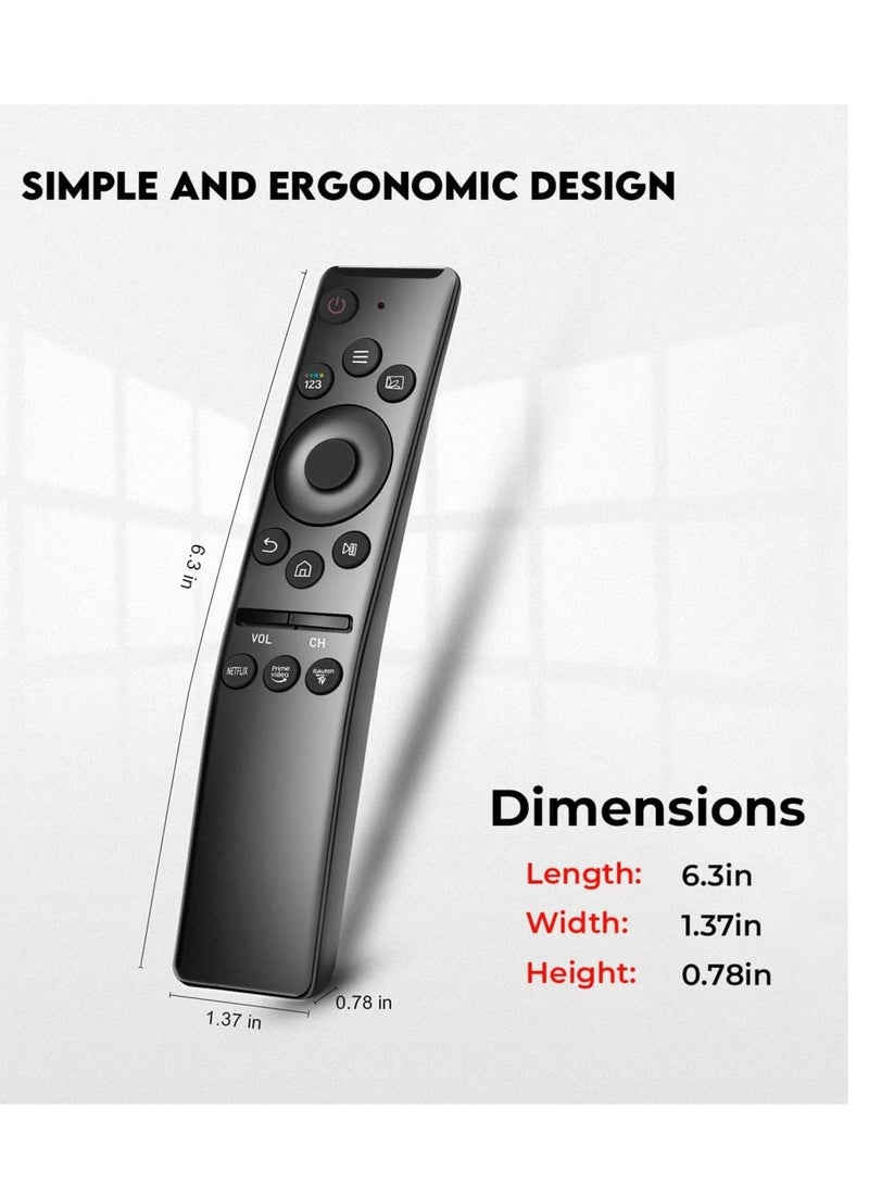 Phone Planet Universal Samsung Smart TV Remote Control fit All Samsung Smart,Remote Control Replacement for Samsung Smart TV HDTV 4K UHD Curved QLED with Netflix, Prime Video Buttons - Image 3