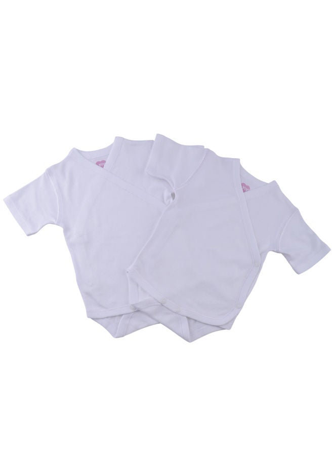 El Sayaad Baby Half Sleeves Cotton Bodysuit Shaya Pack of 2 Extra Soft
