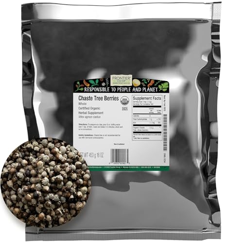 Frontier Co-op Frontier Bulk Chaste Tree Berries Whole, Organic, 16 Ounce - Image 5