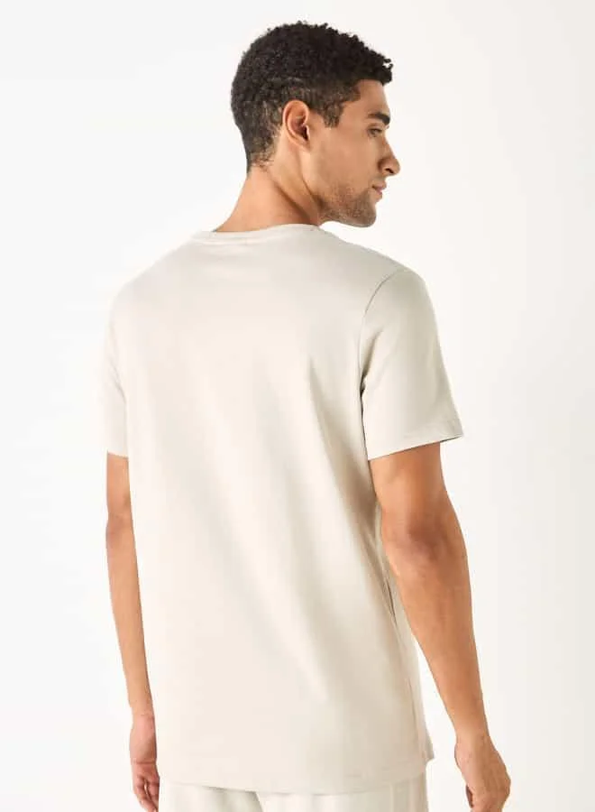 Kappa Kappa Logo Detail T-shirt with Short Sleeves