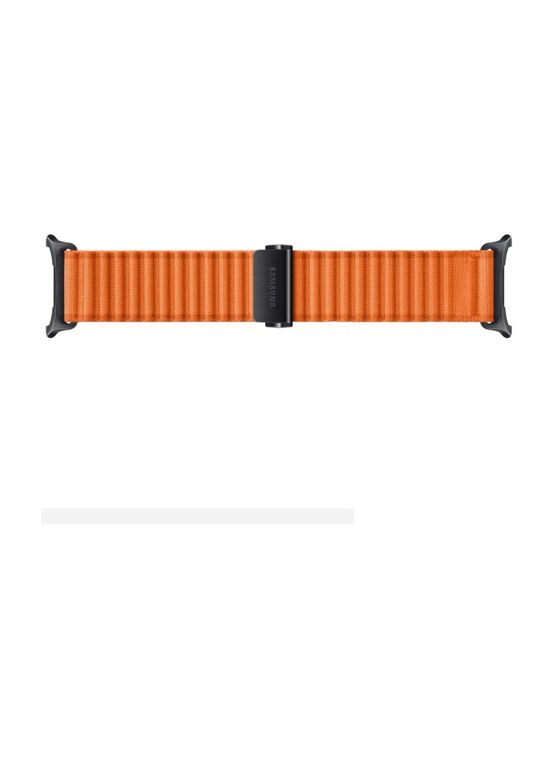 Generic - SAMSUNG Galaxy Watch Ultra Trail Band, Smartwatch Replacement Strap for Men and Women, One Click Attachment, ET-SVL70MOEGUJ, Orange - Image 1