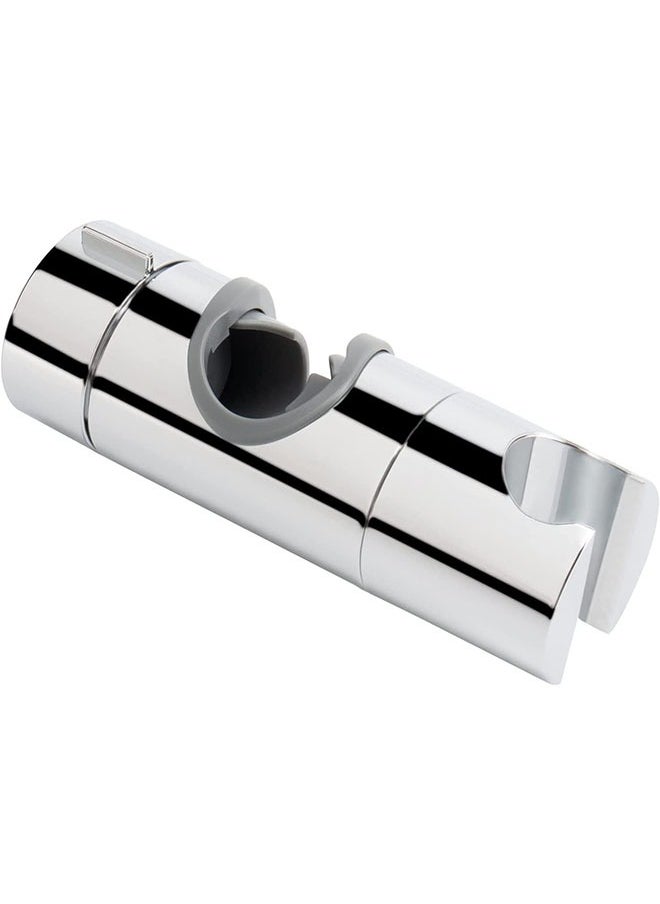 Beauenty Replacement Hand Shower Bracket for Slide Bar 18-25MM Adjustable Rail Shower Head Holder, Chrome Finished  - Image 1
