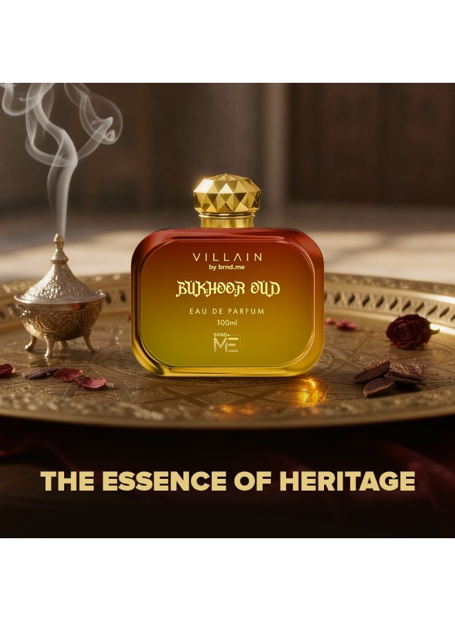 VILLAIN Bukhoor Oud Eau De Parfum for Men 100ml - Image 4