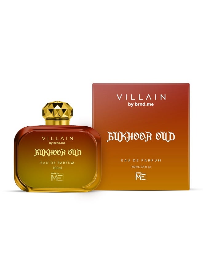 VILLAIN Bukhoor Oud Eau De Parfum for Men 100ml - Image 5