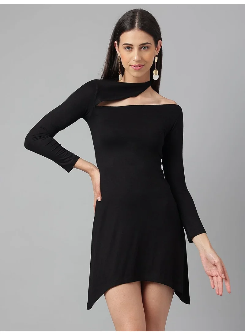 OHSOFLY Women’s Chic Mini Dress Designed with a Sleek Fit and Sophisticated Appeal, Featuring a High-Quality Finish and Modern Style, Perfect for Casual Wear, Social Events, and Effortless Fashion Styling