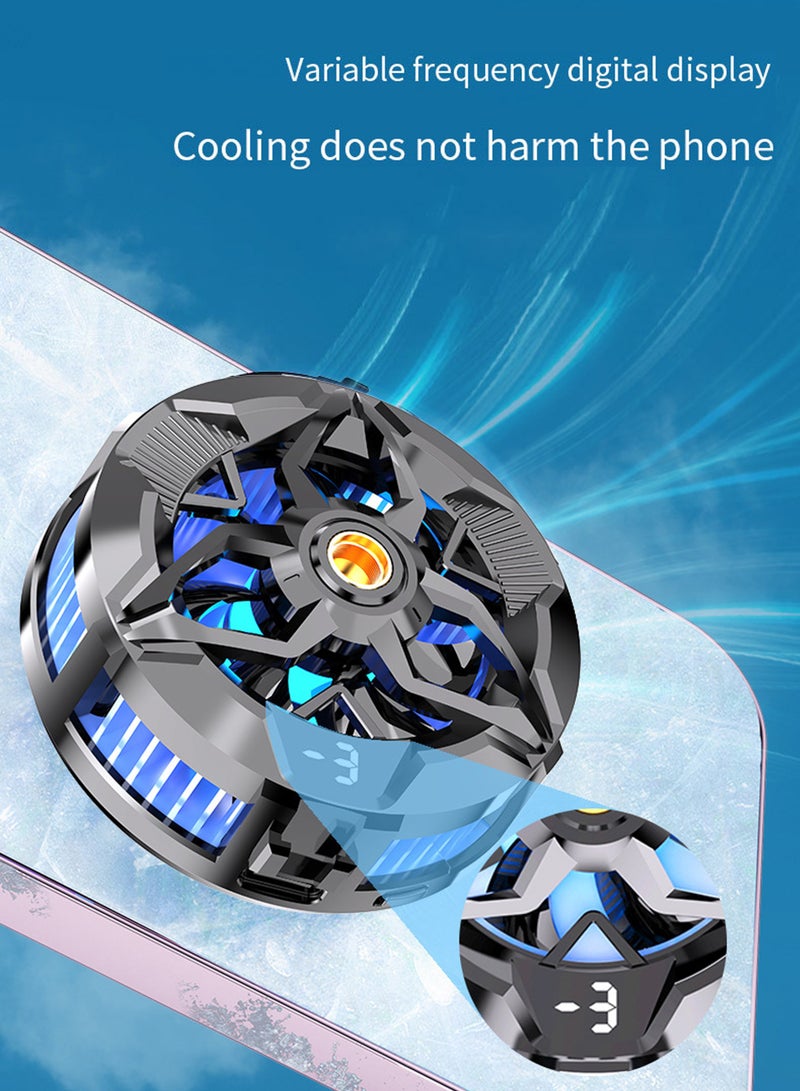 Magnetic Phone Cooler, Cell Phone Cooling Fan Portable Phone Radiator Cooling Fan, Gaming Semiconductor Cooling for Android/iPhone/iPad - Image 5