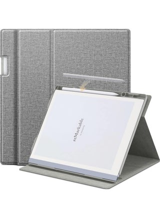 Case for Remarkable 2 Paper Tablet- Multi-Viewing Adjustable Folding Book Folio Cover - with Built-in Pen Holder - for 10.3" - pzsku/Z72A3CC3D4F29BFD38835Z/45/_/1721714508/233981d5-bd8b-46d6-89b6-7babbcace643