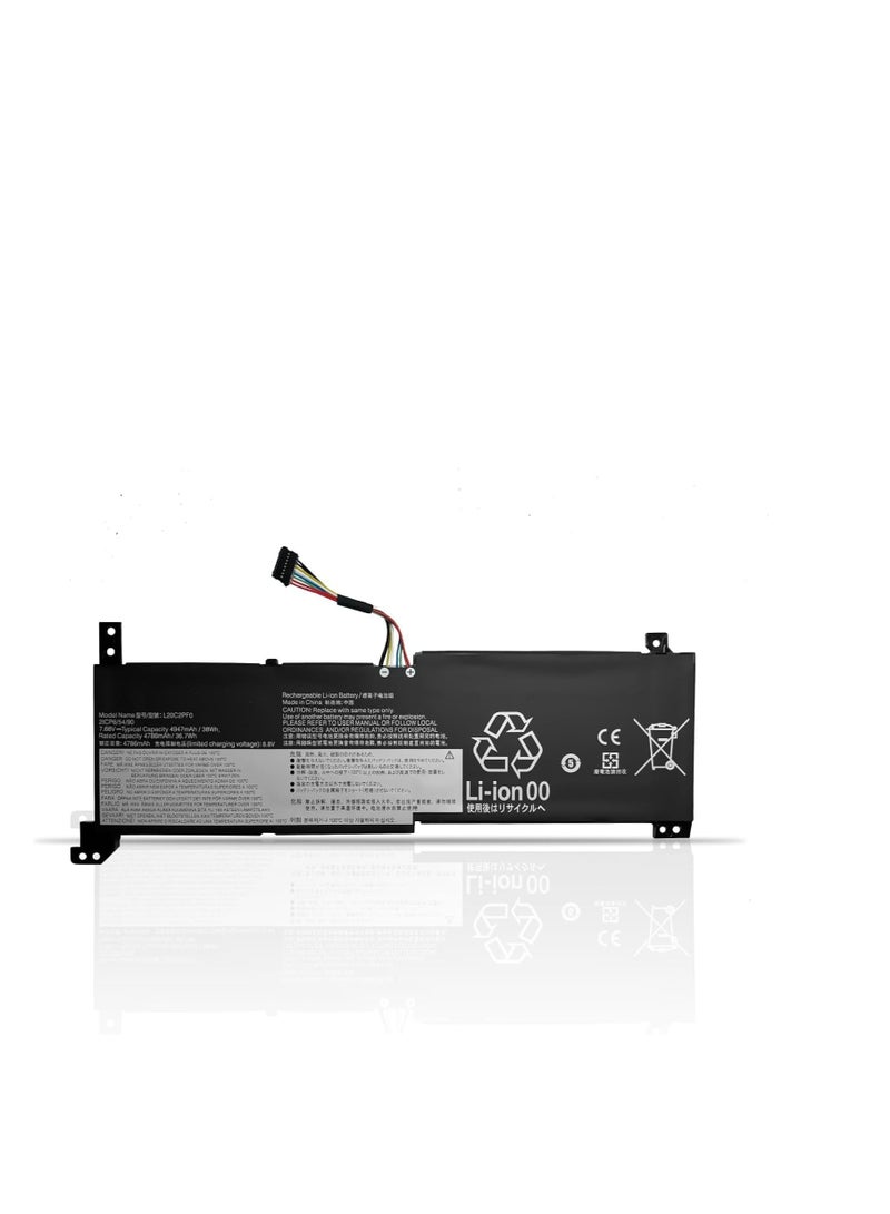 Terabyte REPLACEMENT L20C2PF0 L20M3PF0 L20C3PF0 L20C3PF0 L20L2PF0 L20B2PF0 L20M2PF0 L20M2PF8 Laptop Battery Compatible for Lenovo IdeaPad 3-14ITL6 3-15ITL6 3-17ITL6 S14 V14 V15 V17 G2-ITL G3-IAP K14 Series(7.68V 38Wh) - Image 1