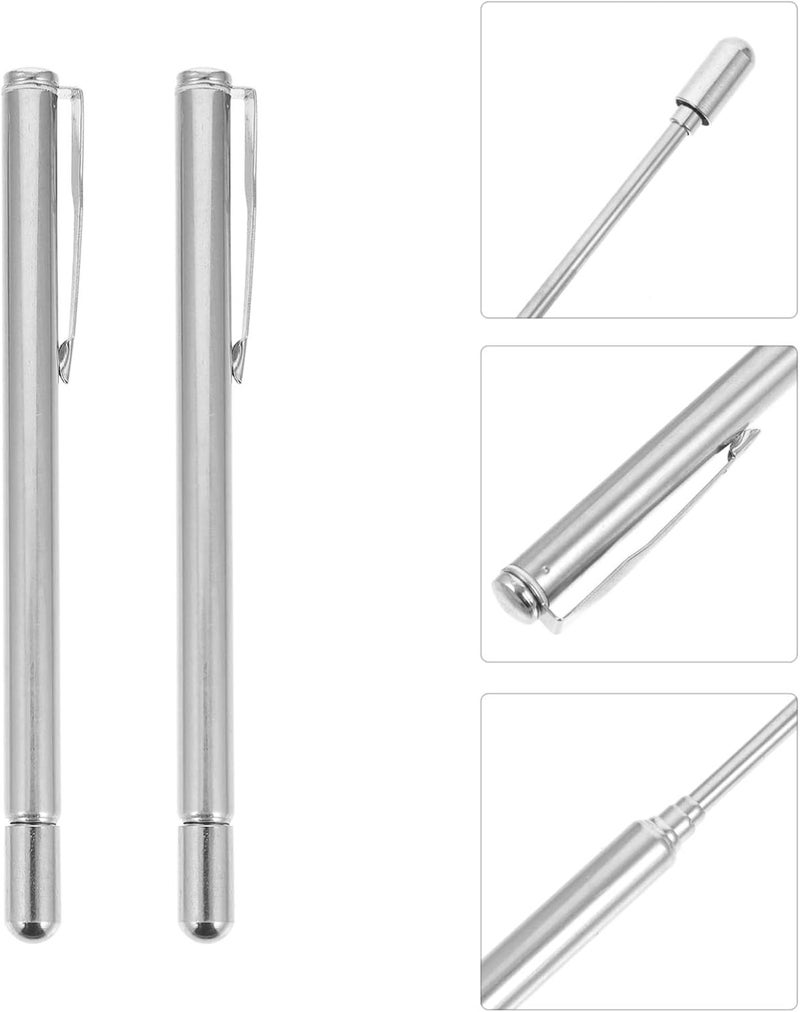comfrt Teacher Hand Pointer 2pcs Telescopic Testing Pointers Extendable Teaching Pointer Optometry Test Whiteboard Pointer for Hospital Classroom Blackboard Hand Pointer - Image 5