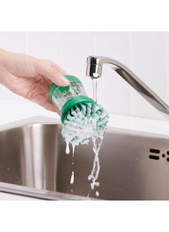 erorex Dish-washing brush with dispenser, bright green  - Image 5