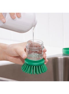 erorex Dish-washing brush with dispenser, bright green  - Image 4