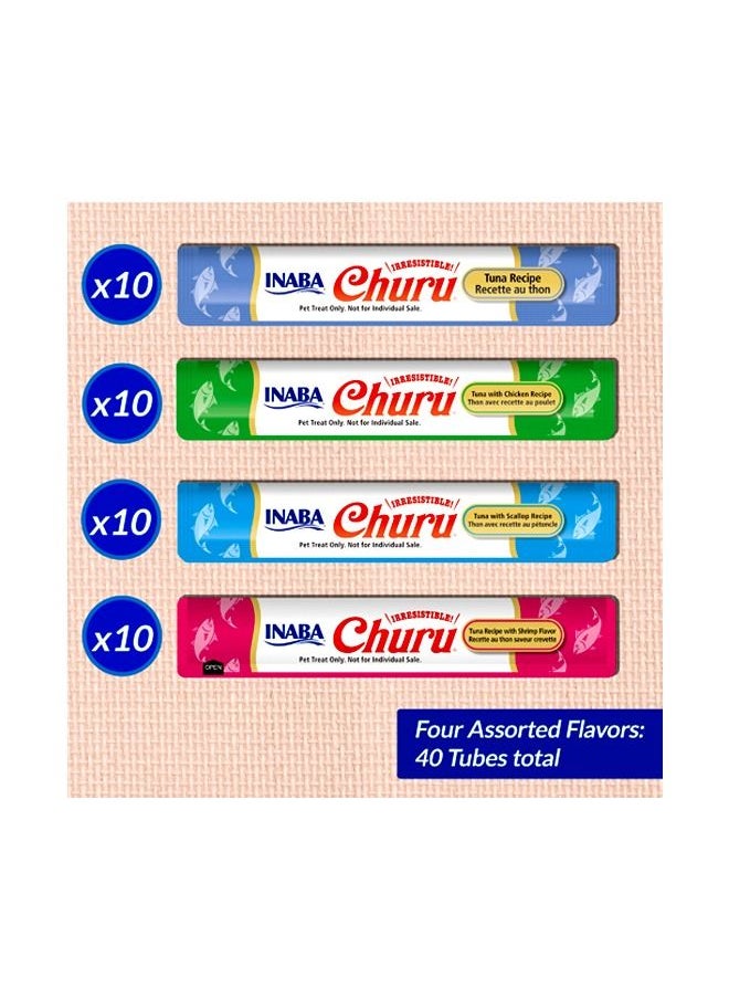 INABA سمك التونة تشورو - 40 أنبوبًا  - Image 2
