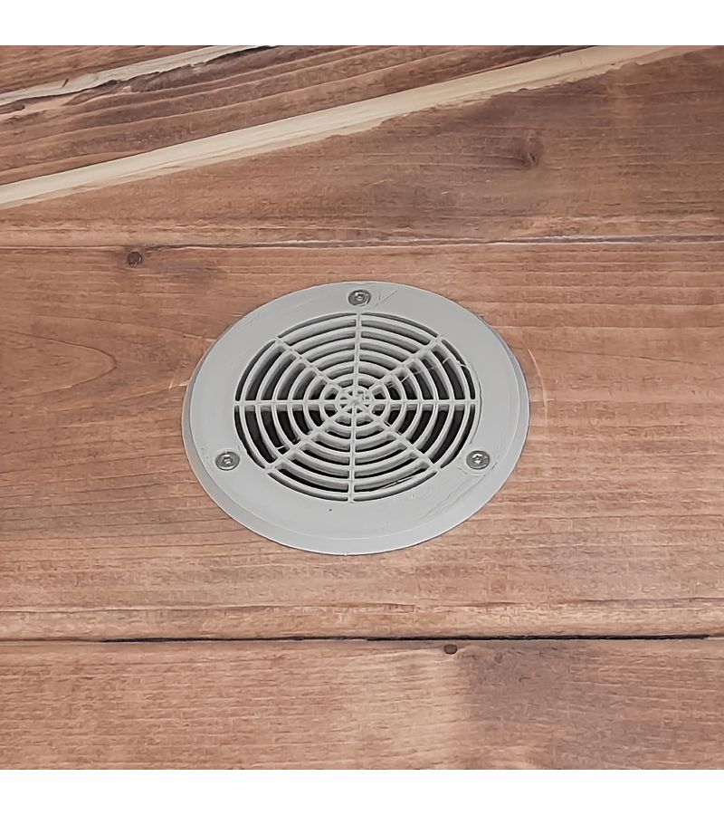 Round Fridge Vent 5038W 100mm X 30mm for Caravans Motorhomes 1pc - Image 3