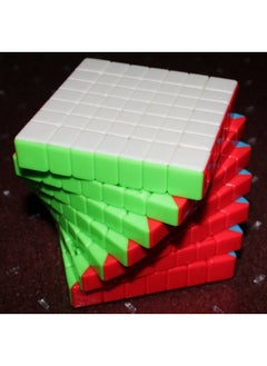 Kiditos Kiditos MoYu Meilong Cubing Classroom Professional 7X7 Cube Stickerless Speed Cube Magic Cube Puzzle  - Image 5