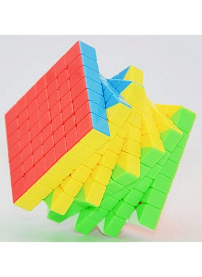 Kiditos - Kiditos MoYu Meilong Cubing Classroom Professional 7X7 Cube Stickerless Speed Cube Magic Cube Puzzle - Image 1