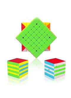 Kiditos Kiditos MoYu Meilong Cubing Classroom Professional 7X7 Cube Stickerless Speed Cube Magic Cube Puzzle  - Image 2