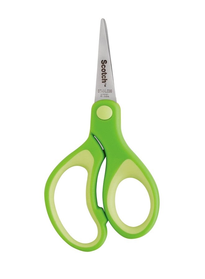 Scotch Kids Pointed Tip Scissors with Soft Touch, 5 Inches (1442P) (Colors may vary) - Image 2