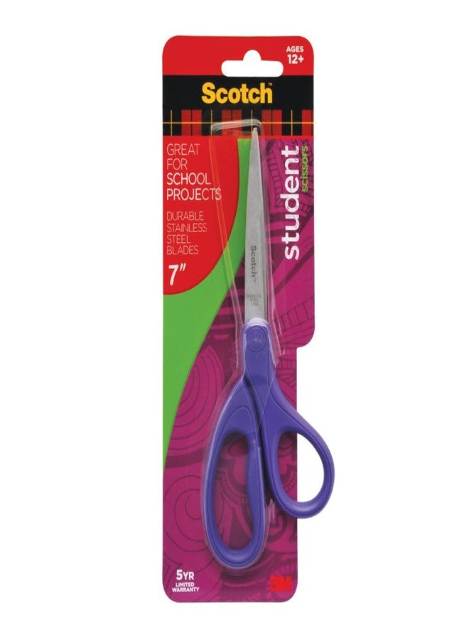 Scotch Kids Pointed Tip Scissors with Soft Touch, 5 Inches (1442P) (Colors may vary) - Image 4