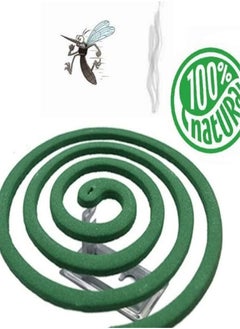 Mosquito Citronella Coils- Outdoor Use- Each Coil Could Last for 5-7hours - 1 Pack Contains 8 coils & 1 Coil Stand