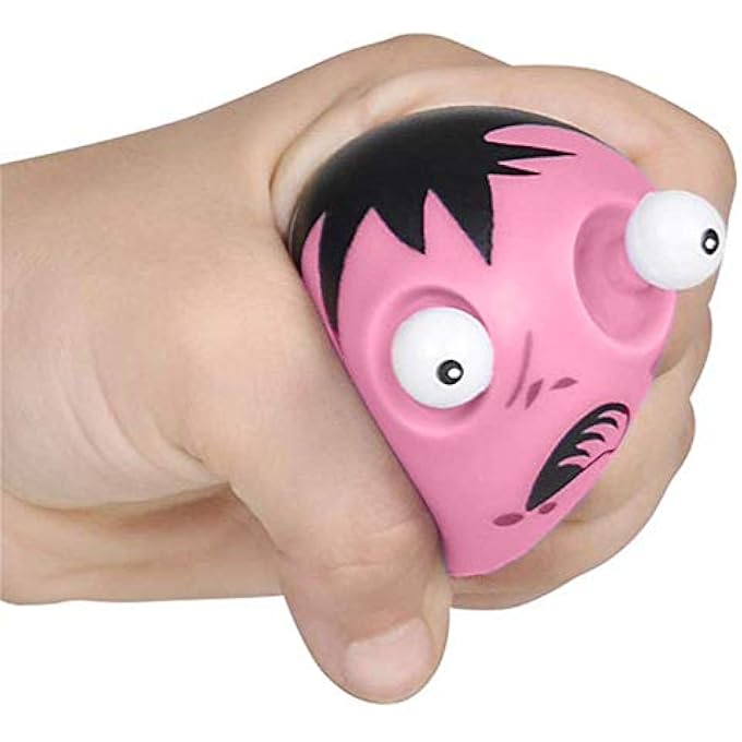 ArtCreativity Zombie with Pop Out Eyes, Set of 12, Fun Squeezy Stress Relief Toys for Kids, Halloween Party Favors and Non-Candy Trick or Treat Supplies, Birthday Goodie Bag Fillers - Image 4