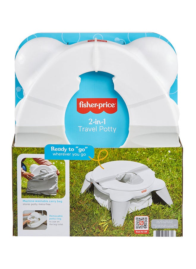 Fisher-Price 2-in-1 Travel Potty – Convertible Potty  - Image 1