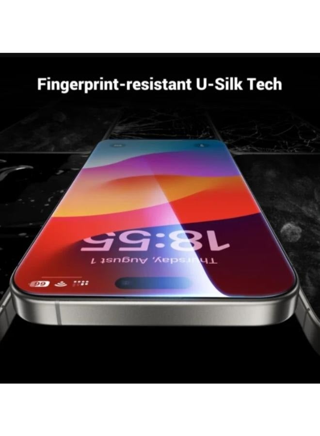 Ugreen HD Screen Protector with Installation Frame for iPhone 16 Pro Max (2-Pack) - Image 2