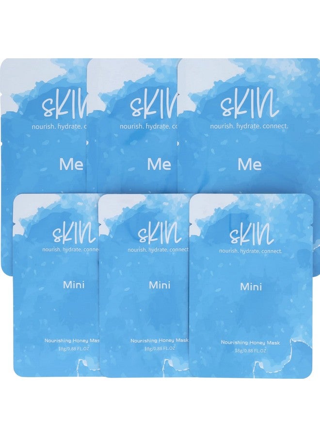 سكين أقنعة ورقية مرطبة للأطفال، أقنعة للأطفال والآباء، أقنعة أمي وأنا، أقنعة ورقية للفتيات للمراهقين، أقنعة لحفلات السبا - Image 3