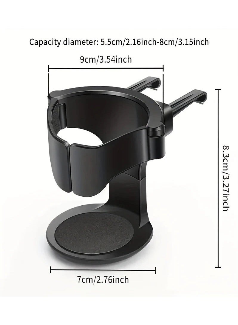 Car AC Vent Mount Cup & Drink Holder - Universal Design Keeps Drinks Cold - Compact, Durable, and Foldable Car Organizer - Image 3