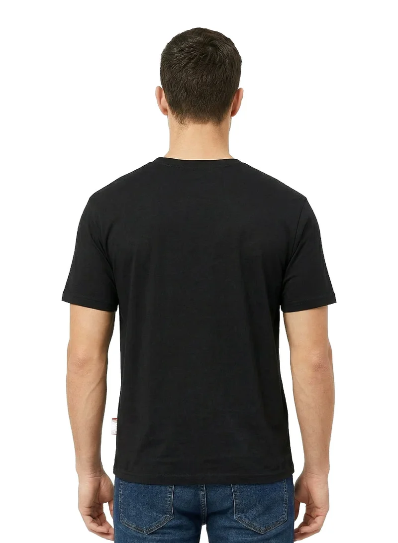 MARVEL  Men’s Captain America “First Avenger” Graphic T-Shirt – Black for Men | Best Price UAE