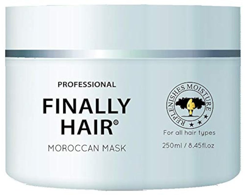 Finally Hair Hair Mask  Hydrating Argan Oil Hair Mask and Deep Conditioner By Finally Hair for Dry or Damaged Hair  845 Oz Hair Reviver