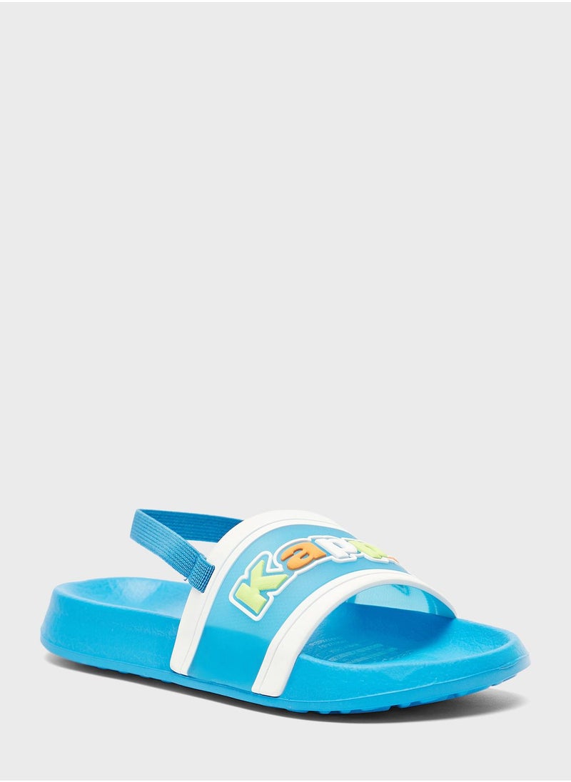 Kappa - Kids Casual Slides - Image 1
