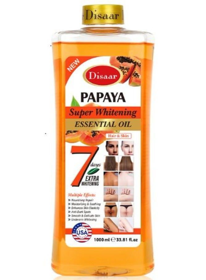 Disaar Papaya Super Whitening Essemtial Oil 1000 ml