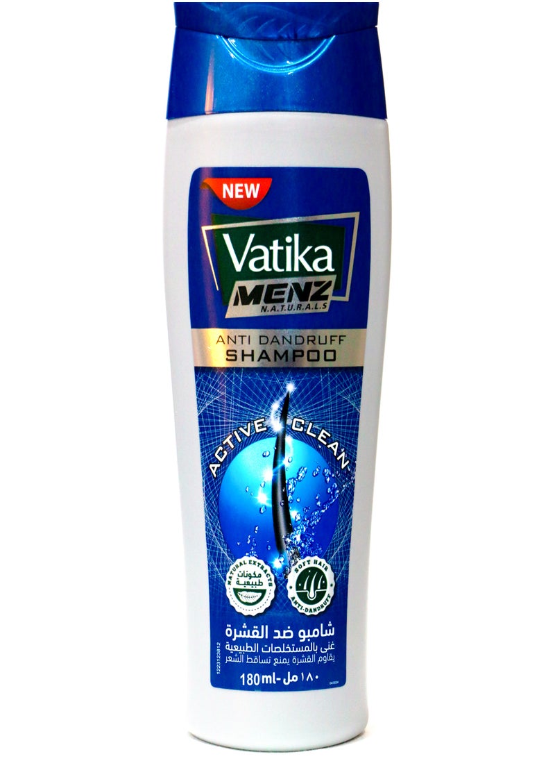 VATIKA Vatika Menz Naturals Anti Dandruff Shampoo - 180 Ml 