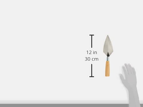 MARSHALLTOWN Pointing Trowel, 6 x 2 3/4 Inch Inch Blade, Philadelphia Pattern, Single Piece High Carbon Steel, Wooden Handle, Repair Mortar Joints, Masonry, Made in the USA, 45 6 - Image 3