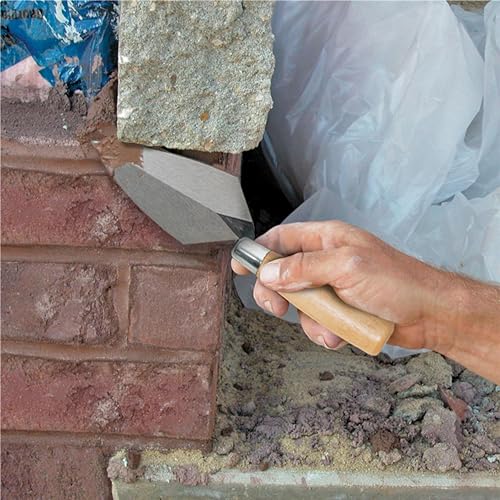 MARSHALLTOWN Pointing Trowel, 6 x 2 3/4 Inch Inch Blade, Philadelphia Pattern, Single Piece High Carbon Steel, Wooden Handle, Repair Mortar Joints, Masonry, Made in the USA, 45 6 - Image 5
